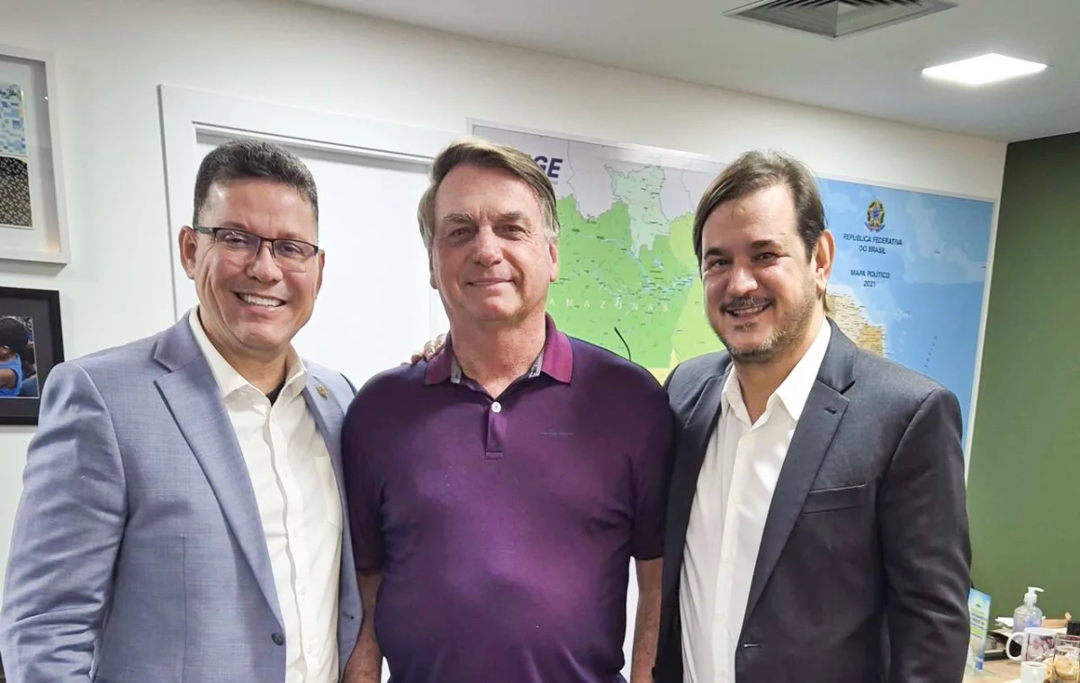Bolsonaro e Marcos Rocha se encontram em Brasília