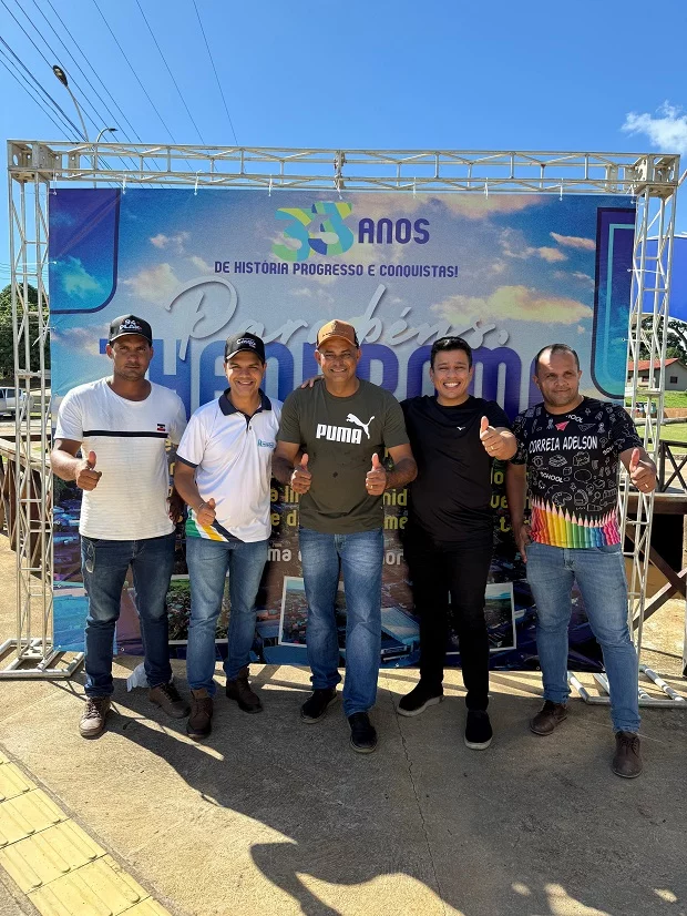 Deputado Cássio Gois participa de inédita celebração do aniversário de Theobroma