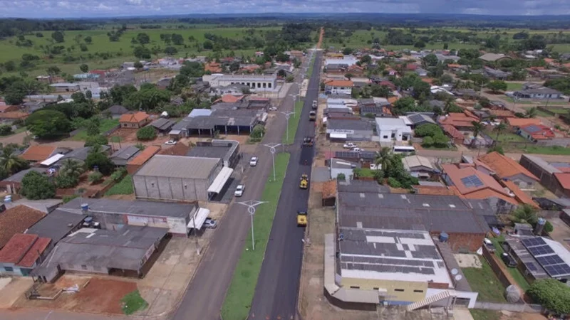 Governo de RO realiza 2,6 quilômetros de pavimentação asfáltica na Rodovia-370, no município de Corumbiara