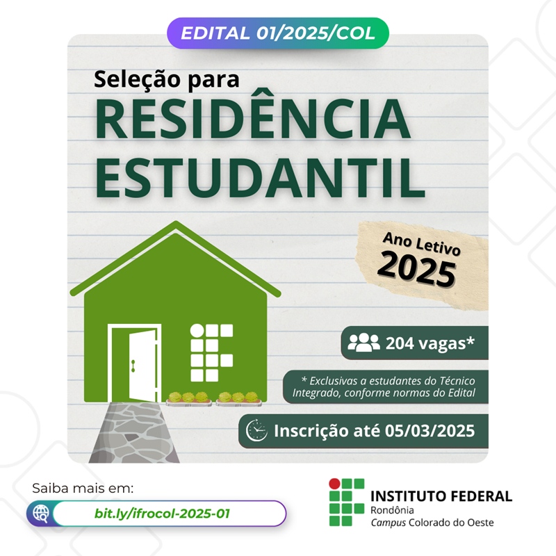 Post Seleção Residência Colorado 2025 v2