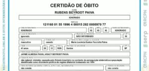 Certidão de óbito de Rubens Paiva é corrigida e aponta responsabilidade do Estado na ditadura